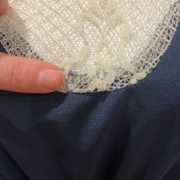 Forever 21 Blue lace dress w pockets - Picture 7 of 7